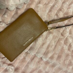 Michael Kors Brown Wristlet